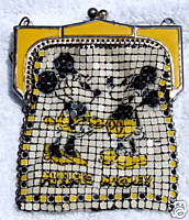 Mickey Mouse Mesh Coin Purse